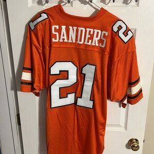 Gently loved authentic Barry Sanders #21 OKLAHOMA STATE jersey